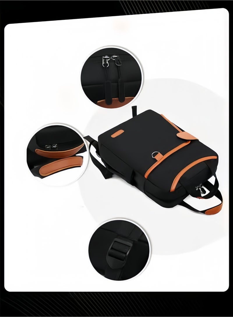 حقيبة ظهر نسائية كاجوال للأعمال متعددة الوظائف من أكسفورد لحمل الكمبيوتر المحمول والسفر ومقاومة للتآكل وحقيبة يومية مقاومة للغبار مع جيوب تناسب 13 بوصة للعمل والمكتب - Image 4